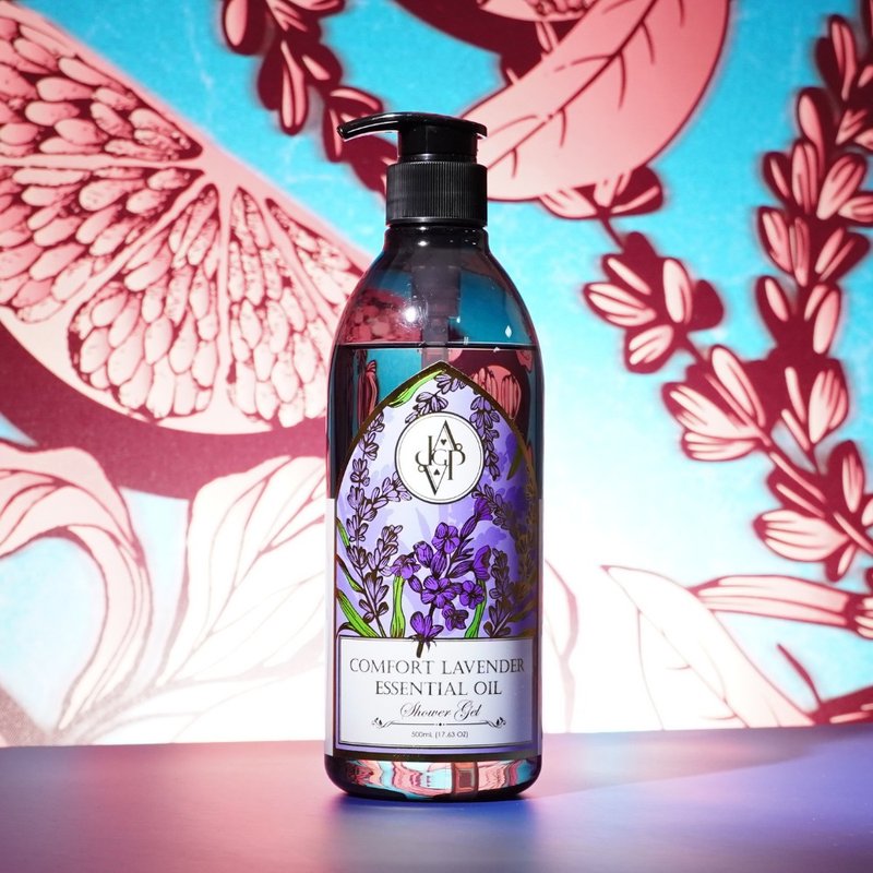 【舒缓疗愈安抚花香】 舒眠薰衣草精油沐浴精 - 沐浴用品 - 其他材质 紫色