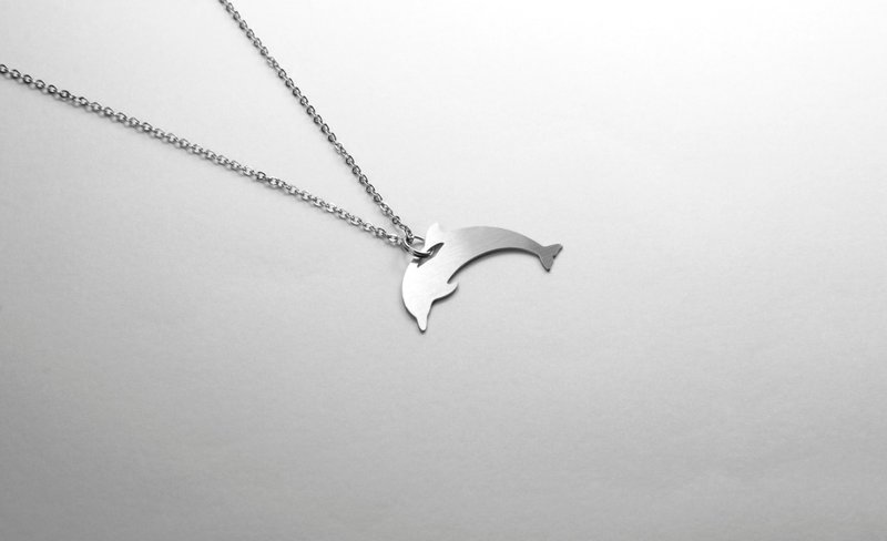 海豚项链【迷你款】 _动物系列_造题 - 项链 - 其他金属 