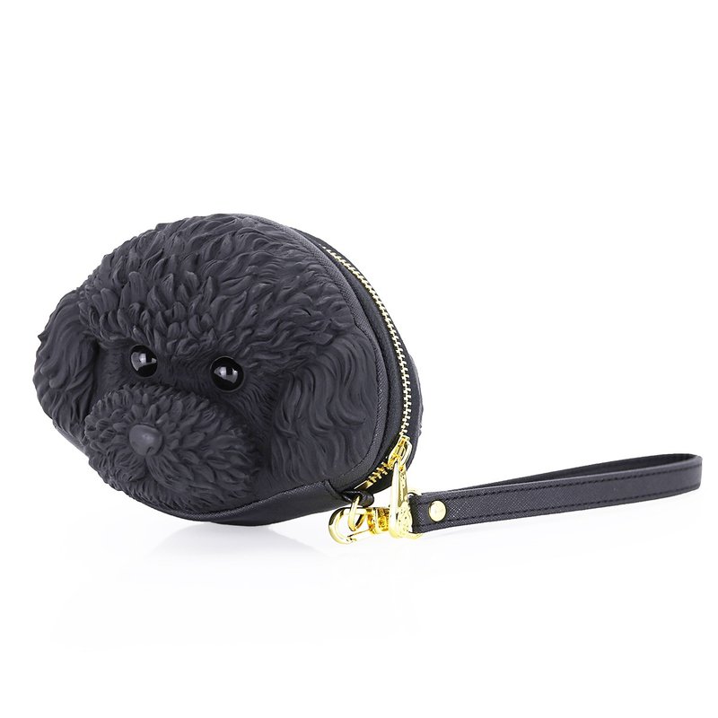 Adamo 3D Bag迷你贵宾狗手拿包女可爱立体手挽包零钱化妆包钥匙包 - 零钱包 - 其他材质 多色