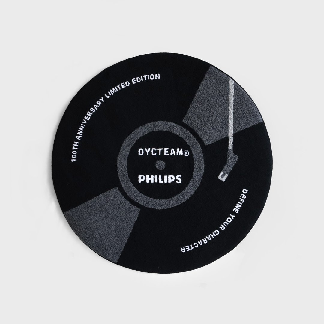 DYCTEAM x PHILIPS - 黑胶唱片地毯 - 地垫/地毯 - 其他材质 蓝色