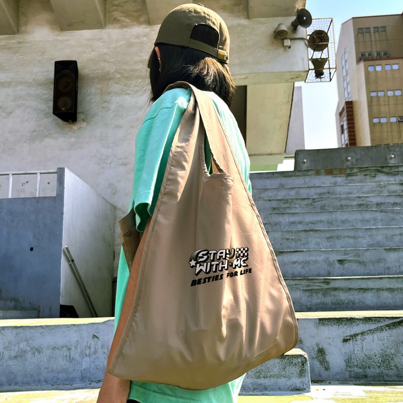 定制化 l 日系轻量购物袋 - 侧背包/斜挎包 - 棉．麻 多色