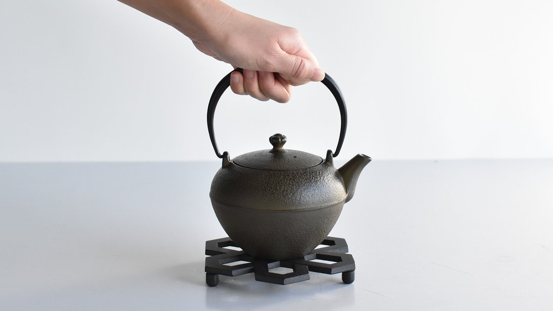 铸铁茶壶【小雪】(茶壶+瓶敷) - 茶具/茶杯 - 其他金属 
