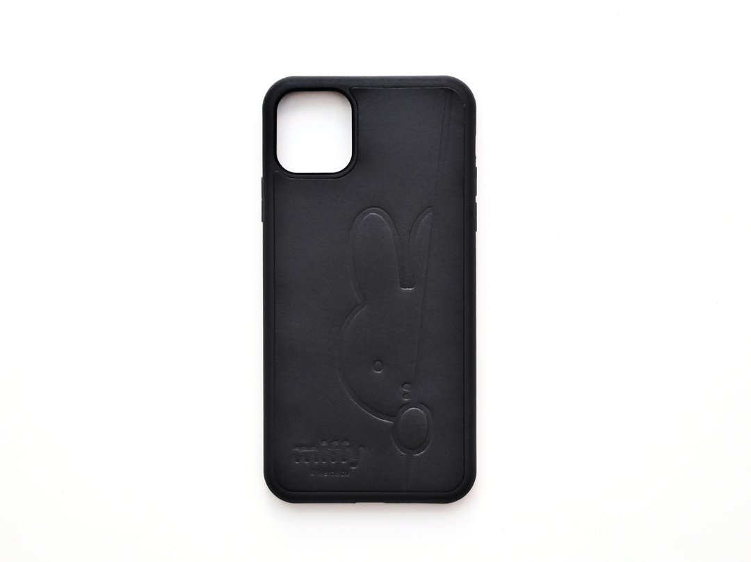 【Pinkoi x miffy】iPhone殻 皮革材料包 捉迷藏 米菲兔 DIY 手机 - 皮件 - 真皮 橘色