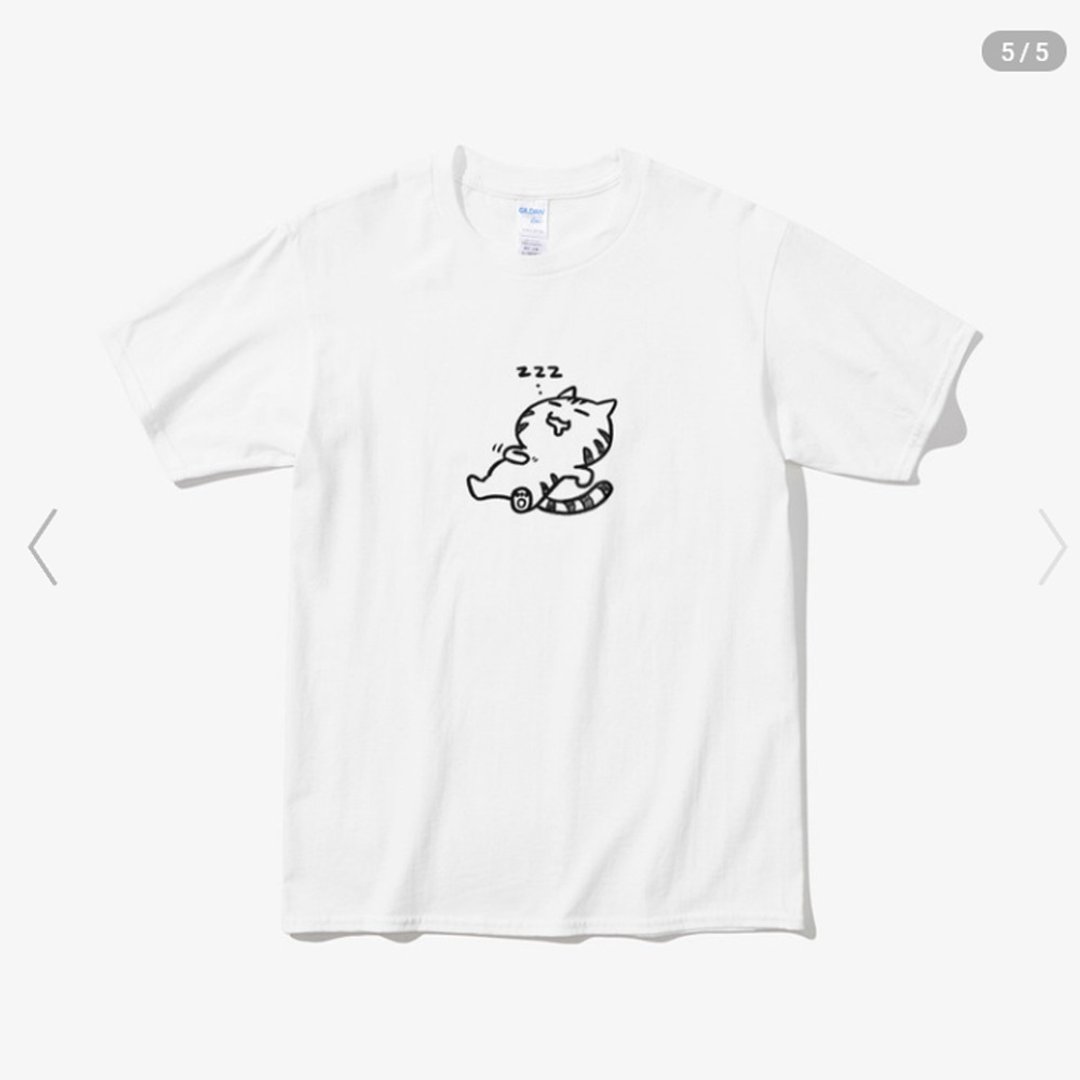 猫: ZZZ! T-shirt - 男装上衣/T 恤 - 棉 多色