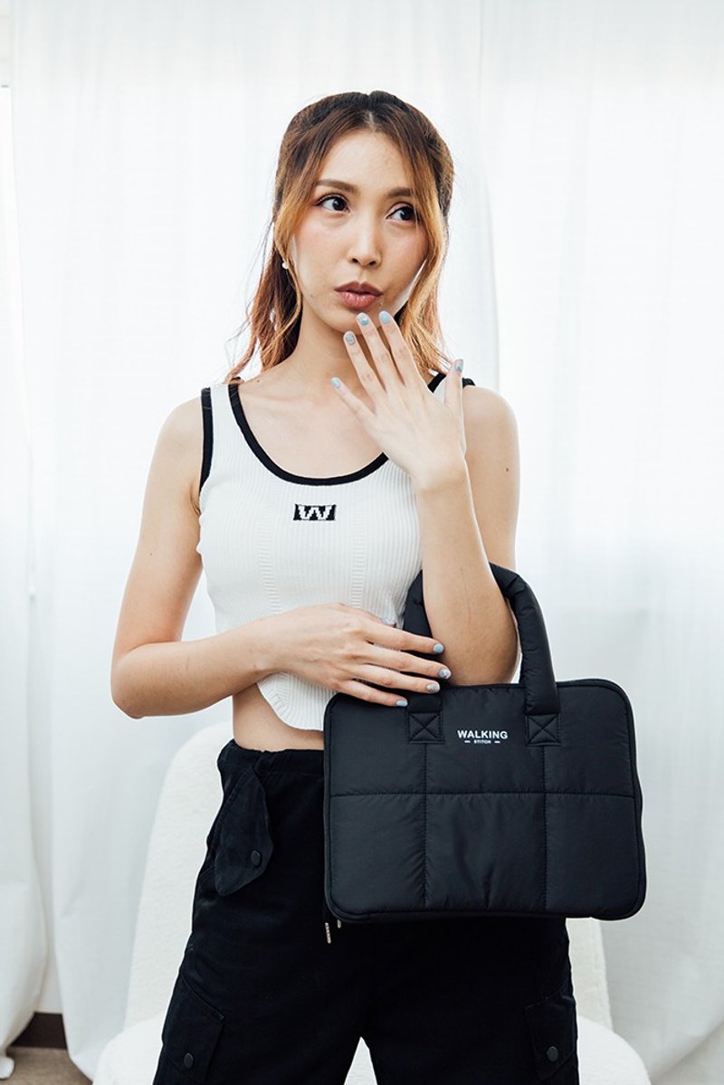 Bill Mini Puffy Bag : Black - 公文包/医生包 - 其他材质 黑色