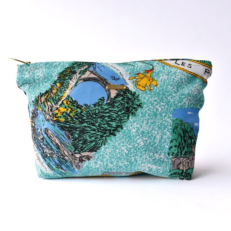 化妆用品收纳包 EMI POUCH (L) / 日本制造 - 化妆包/杂物包 - 其他材质 