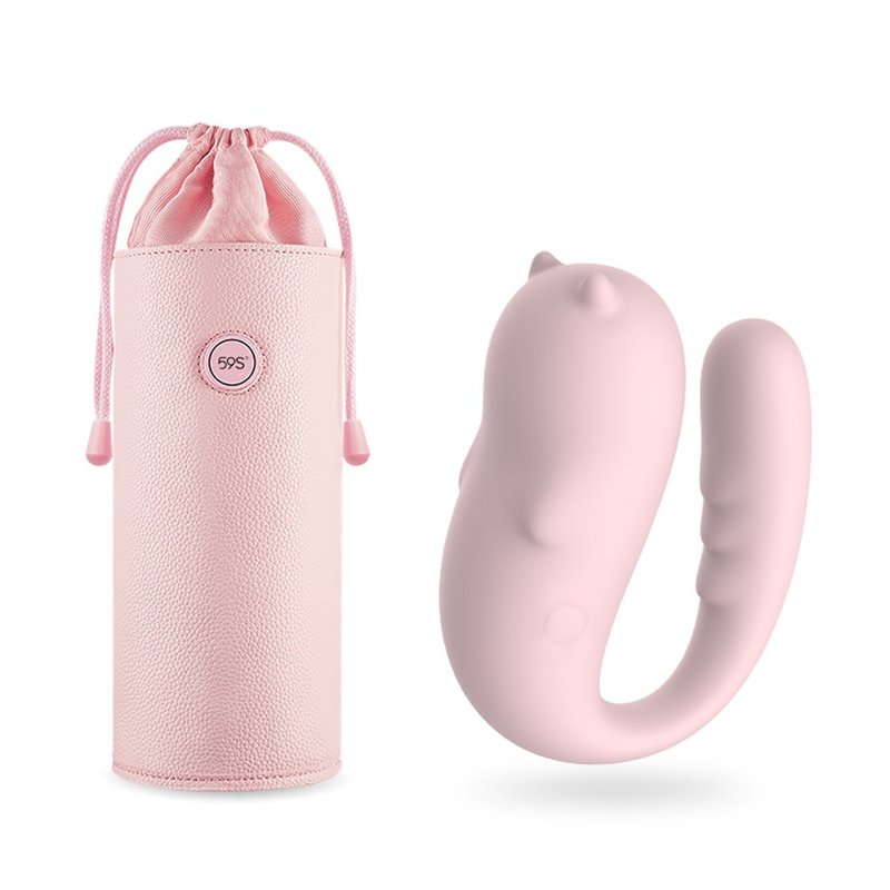 SISTALK小怪兽Pro2 恶魔先生+ 59S LED紫外线消毒收纳袋(粉) - 情趣用品 - 其他材质 