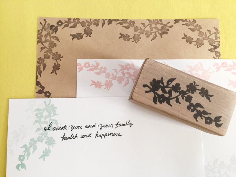 Small flower stamp swaying in the wind - 印章/印台 - 其他材质 