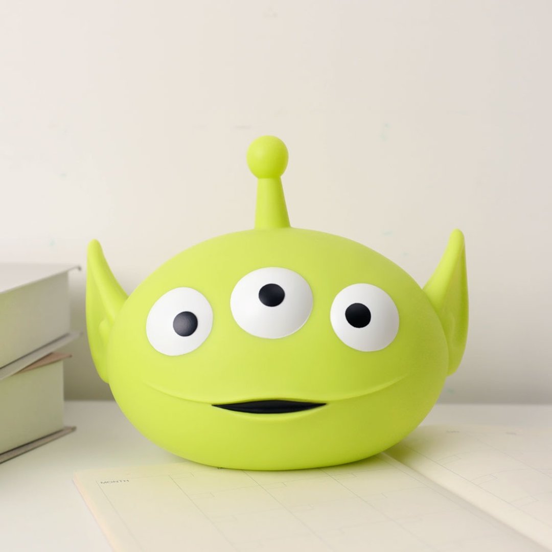 迪士尼三眼怪大头造型存钱筒 Disney Pixar Toy Story - 储蓄罐 - 塑料 多色