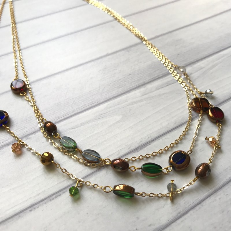 泰国Motta设计-时尚冷艳手工设计短项链 - 项链 - 塑料 白色