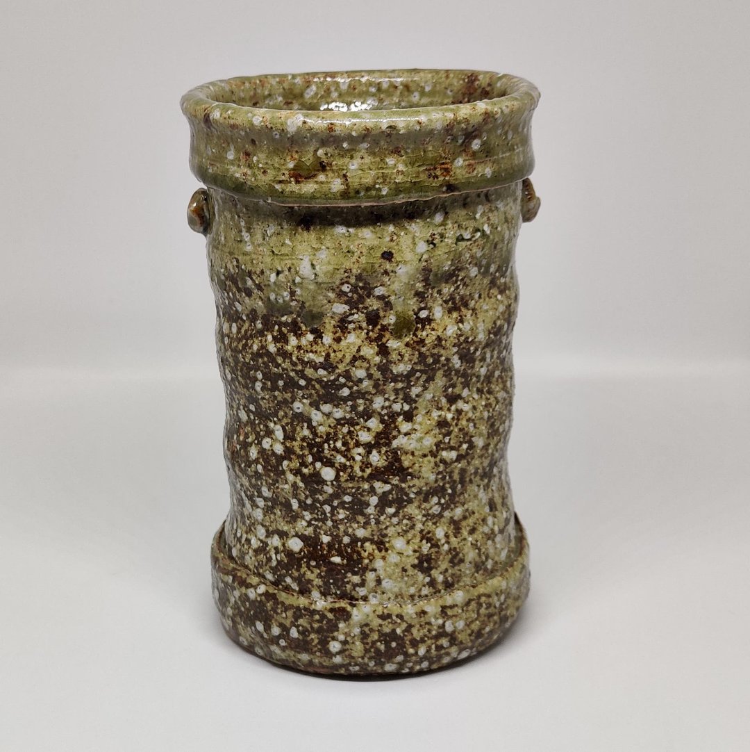 Japanese Studio Pottery No.003 - 花瓶/陶器 - 陶 咖啡色