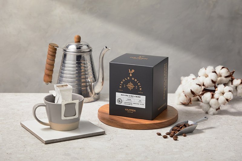 哥斯达黎加 多塔区 | 浅焙 | 红蜜处理 | 挂耳10入 - 咖啡 - 新鲜食材 黑色