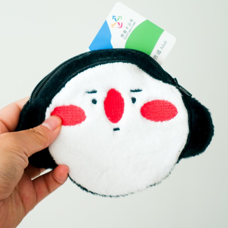 2023 台湾文博会 BiuBiu毛毛零钱包 - 皮夹/钱包 - 聚酯纤维 白色