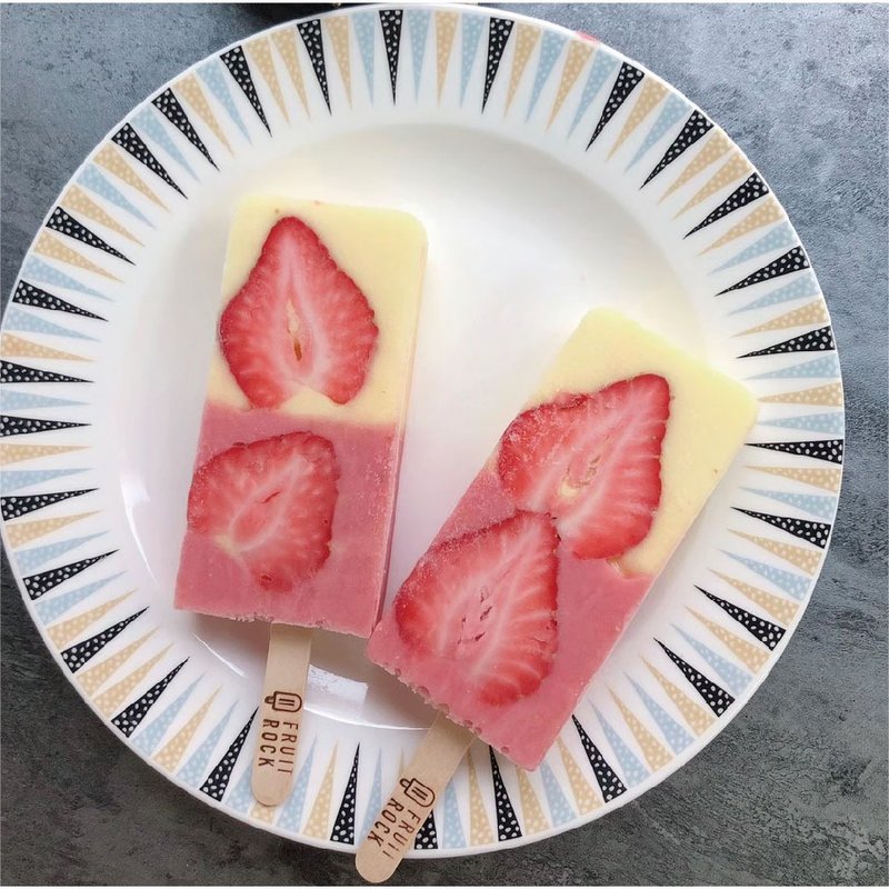 幸福旺旺来 - 冰淇淋/冰棒 - 新鲜食材 粉红色