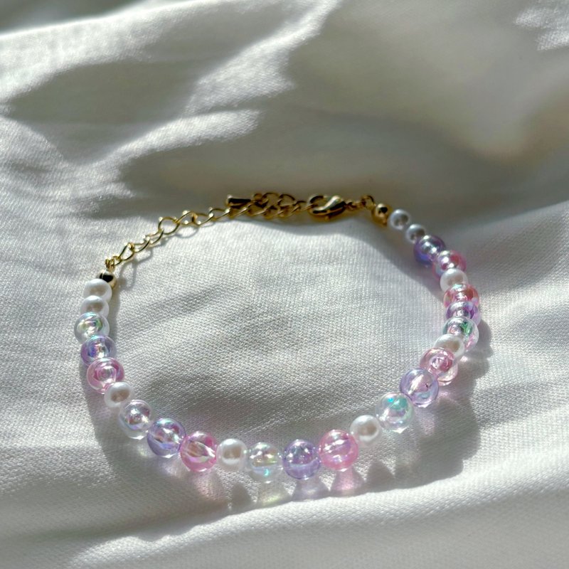 fairy fairytale bracelet • 申珠手链 仙子 童话世界 梦幻 魔法 - 手链/手环 - 铜/黄铜 粉红色