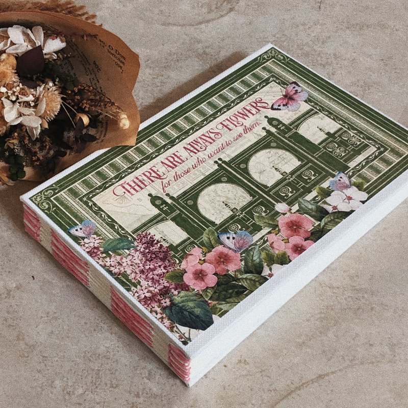 鳄鱼小姐 花园 法式手工书 - 笔记本/手帐 - 纸 