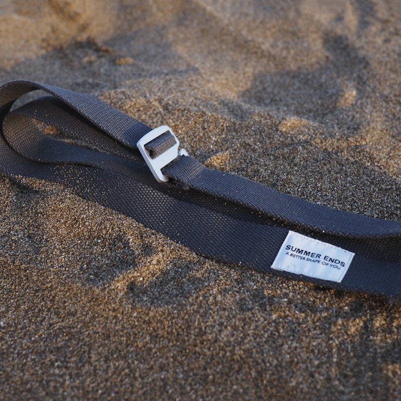 WEAVING BELT 铝合金 轻量 编织 腰带 - 灰 - 皮带/腰带 - 其他材质 灰色