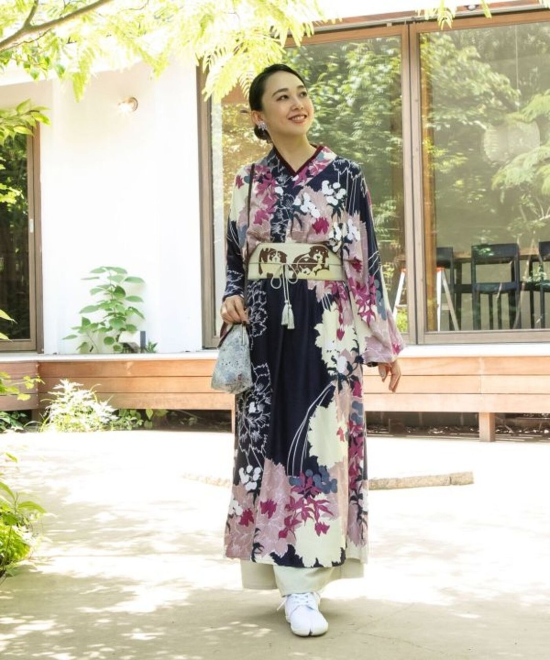 【热门预购】和风华丽花团锦簇现代和服式洋装 (3色) 7IA-2308 - 洋装/连衣裙 - 其他材质 