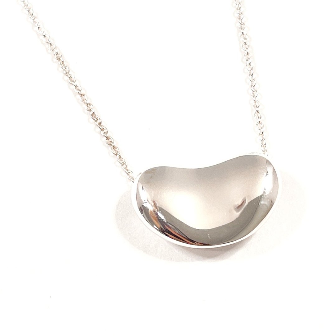 【日本直送．二手美品】蒂芙尼 TIFFANY&Co. 项链 豆豆系列 艾尔莎·佩瑞蒂 银 925 抛光处理 精致珠宝 - 项链 - 纯银 银色