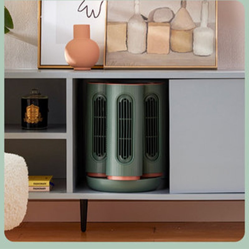 【免运特惠】魔方塔扇循环电风扇收纳家用遥控台式无叶风扇爱登 - 数码小物 - 其他材质 多色