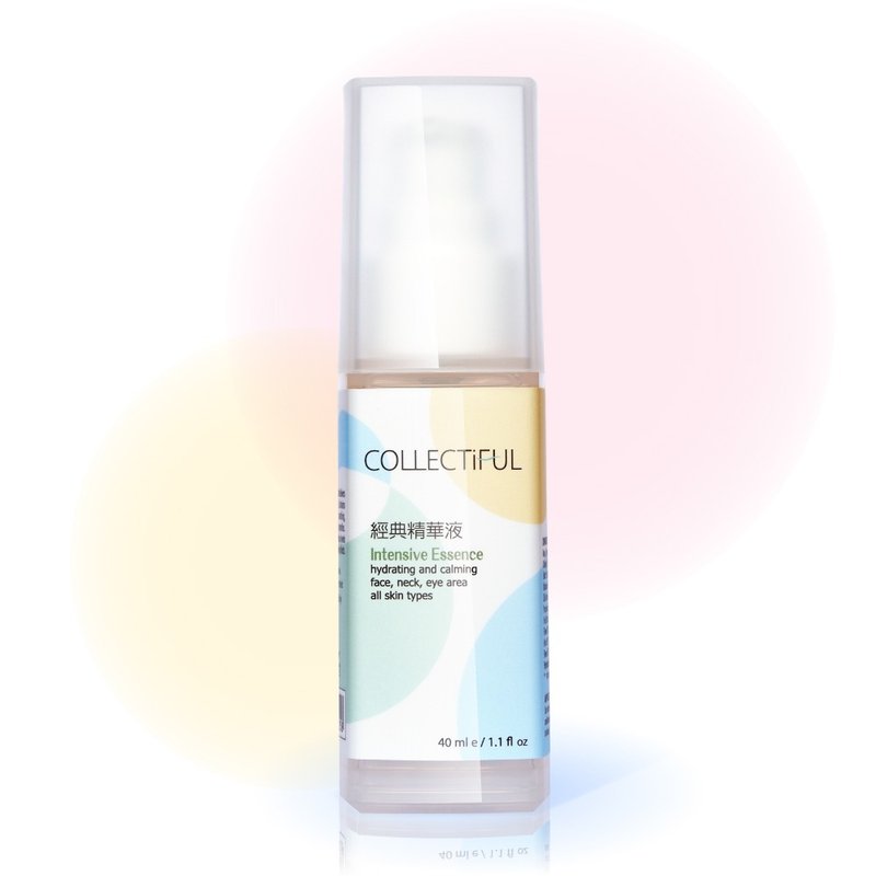 经典精华液 | 脸部 颈部 眼周【抚平细纹 滋润活化】有机植萃精 - 精华液/安瓶 - 塑料 白色