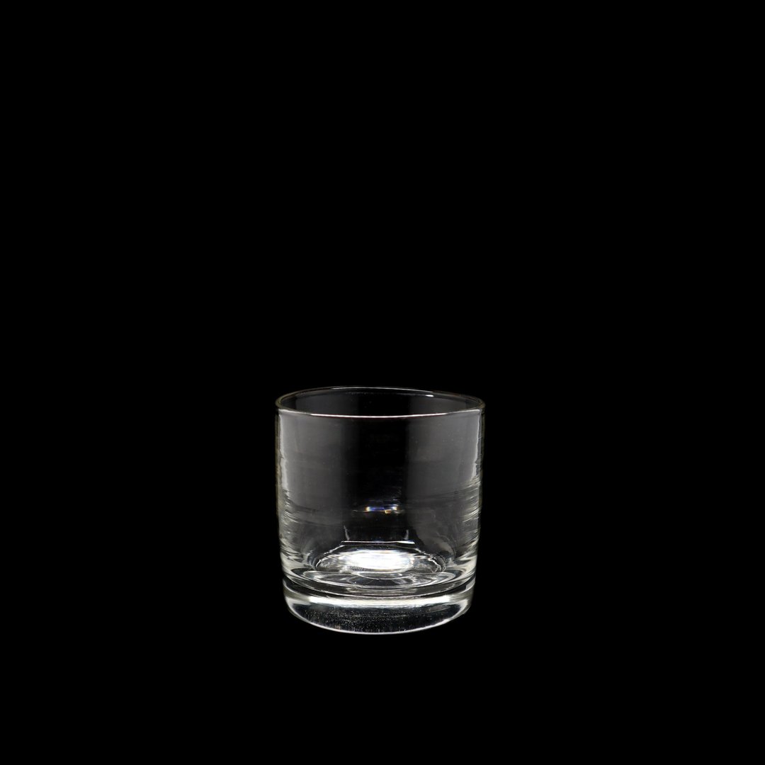 手工吹制全透明厚底威士忌杯 - 玻璃杯 - 玻璃 透明