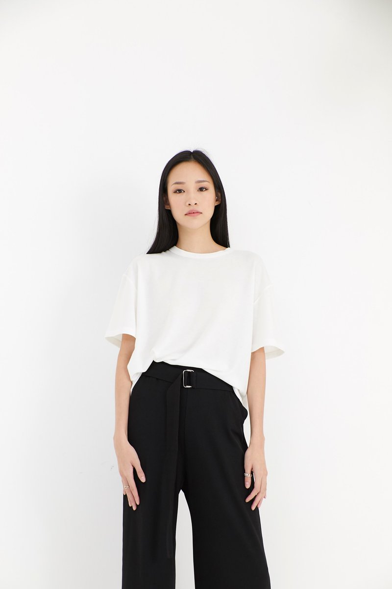 Year Loose fit tee - 女装 T 恤 - 棉．麻 粉红色