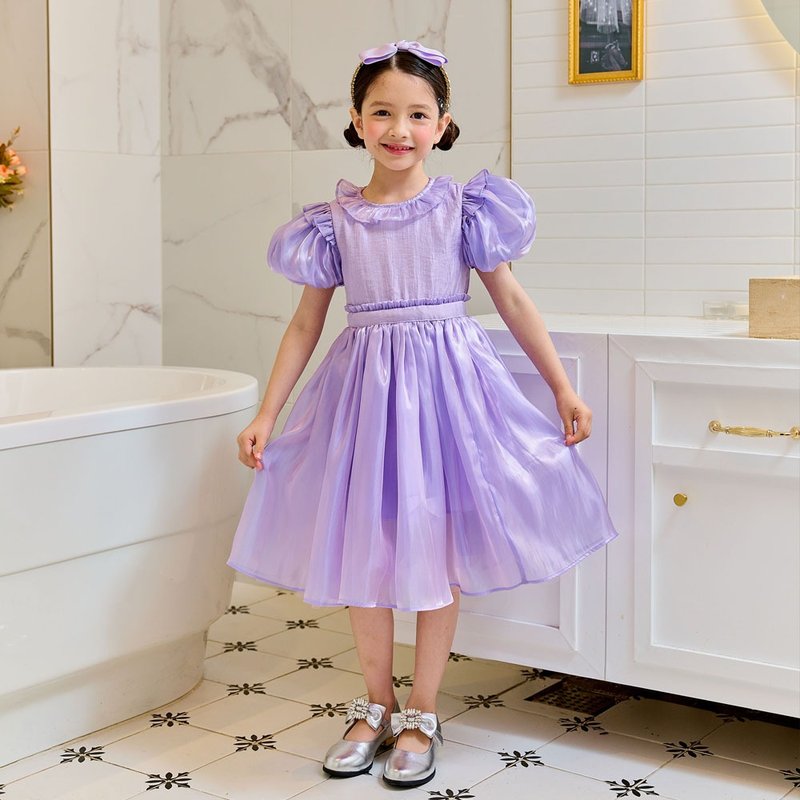 长发公主连身裙 - 童装礼服/连衣裙 - 其他材质 