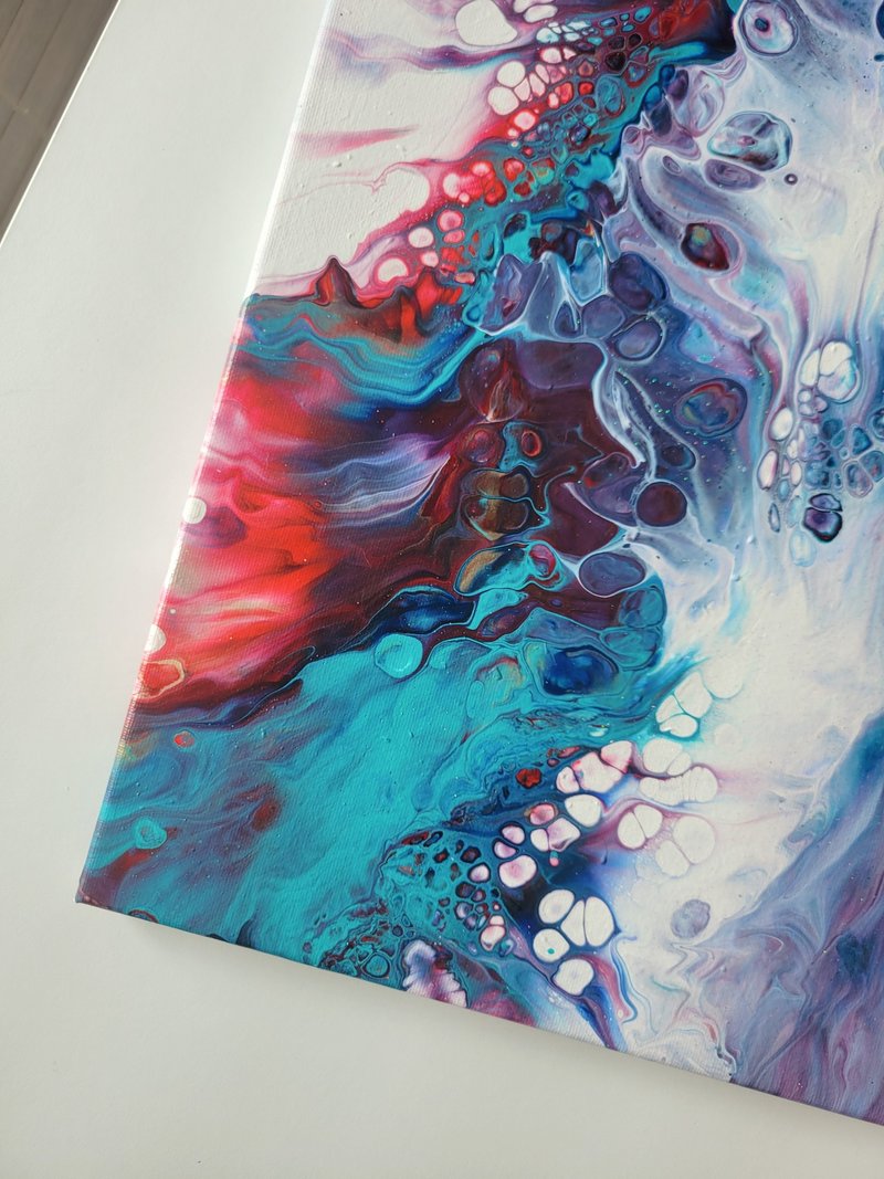 【流动艺术】疗愈作画 压克力流动画单堂体验 文化币可 - 插画/绘画/写字 - 环保材料 