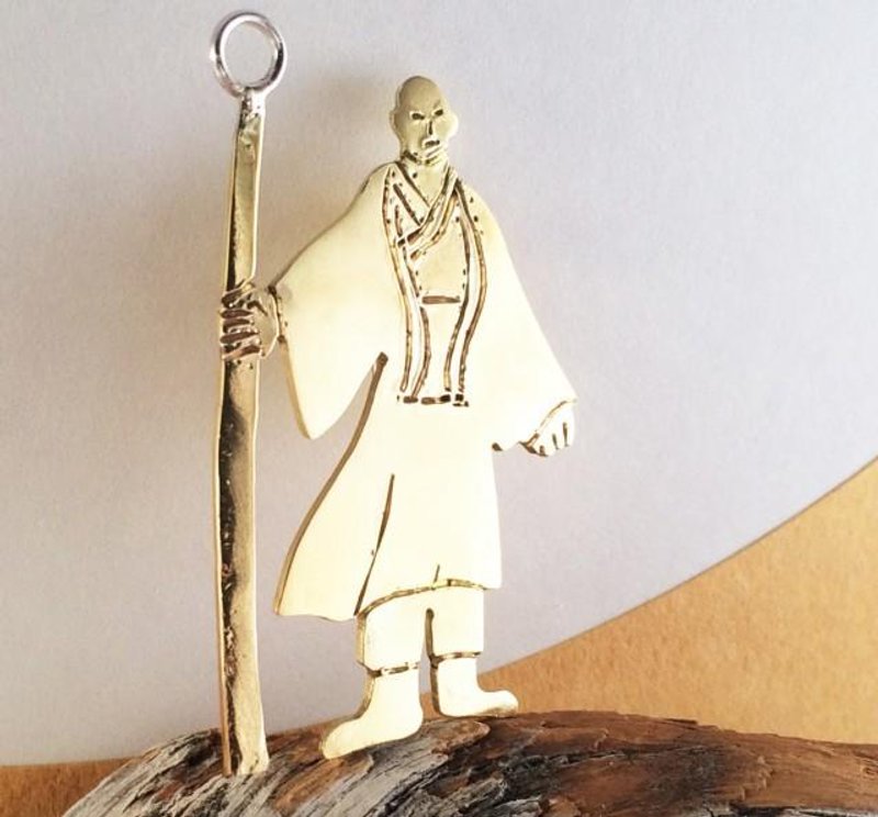 ◇ Osho vol.2 ◇ Brass brooch - 胸针 - 其他金属 