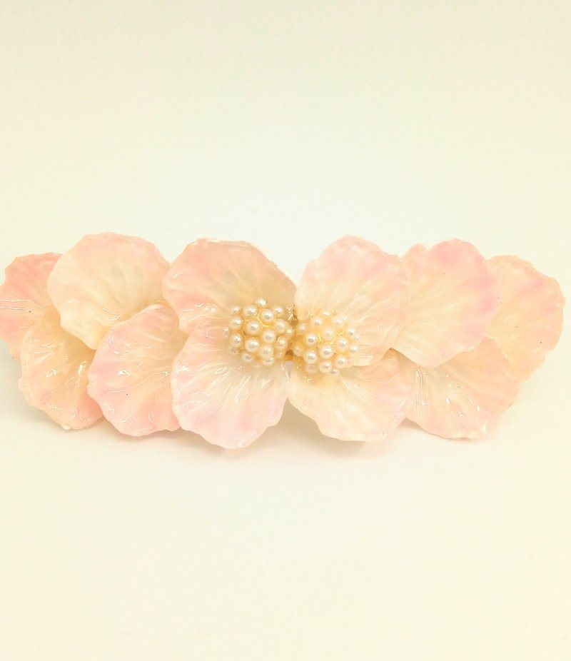 Flower Valletta Handmade Free shipping items - 发饰 - 塑料 粉红色