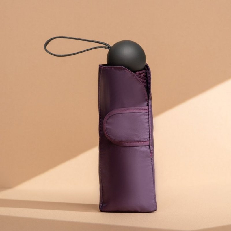 ROLLS mini 迷你瞬间卷收伞-迷烟紫 - 雨伞/雨衣 - 聚酯纤维 紫色