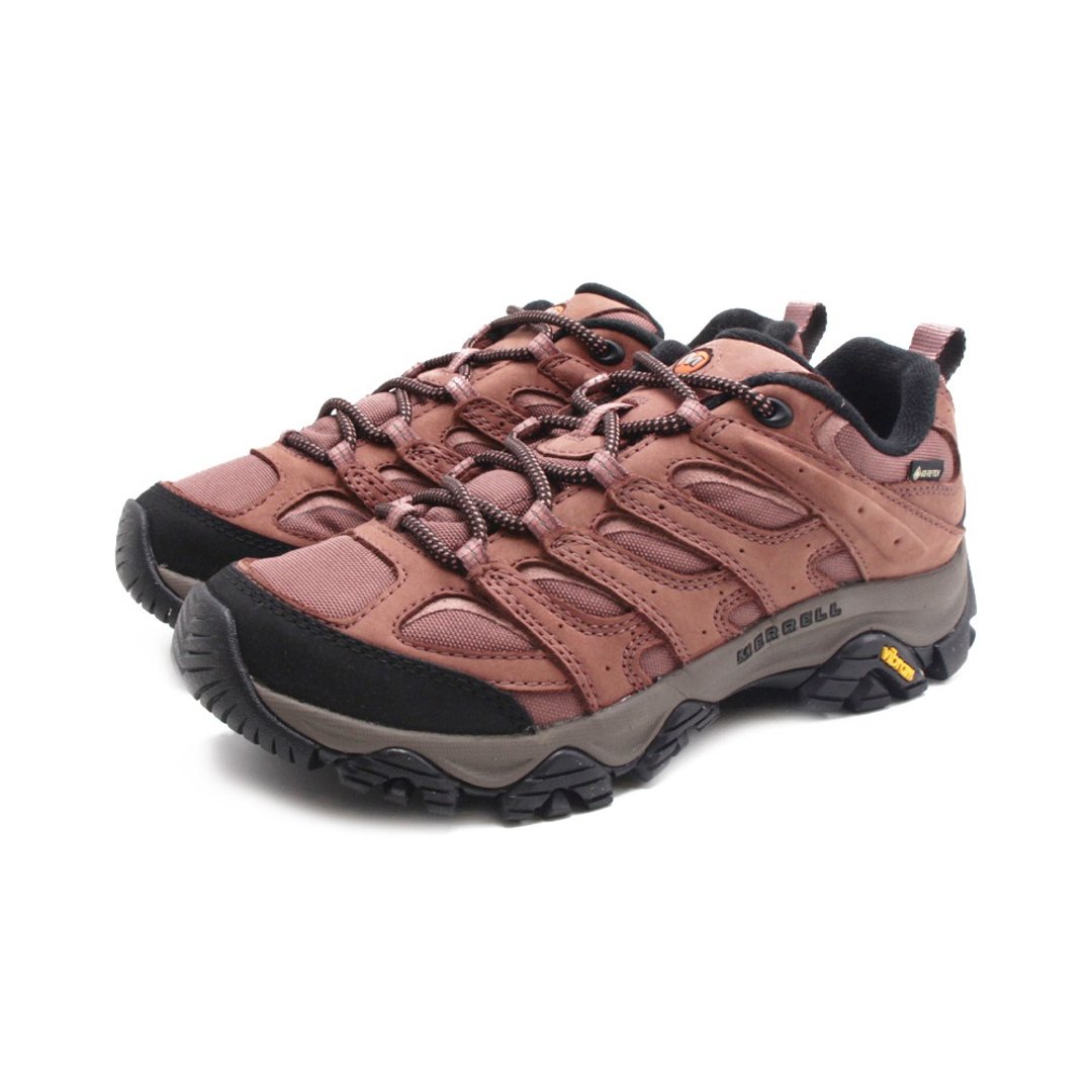 MERRELL MOAB 3 SMOOTH GORE-TEX防水郊山健行鞋 女鞋-棕红 - 女款运动鞋/球鞋 - 防水材质 