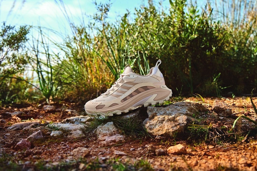 MERRELL(女)MOAB SPEED 2 GORE-TEX抗撕裂防水登山健行鞋 女鞋-棕 - 女款运动鞋/球鞋 - 其他材质 