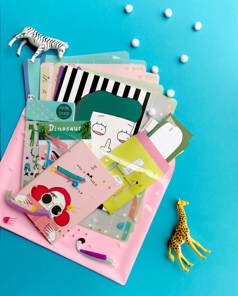 ♫ 8 5 折 ♫   圣诞惊喜包 ! ✿Macaron TOE 马卡龙脚趾✿ - 笔记本/手帐 - 纸 多色