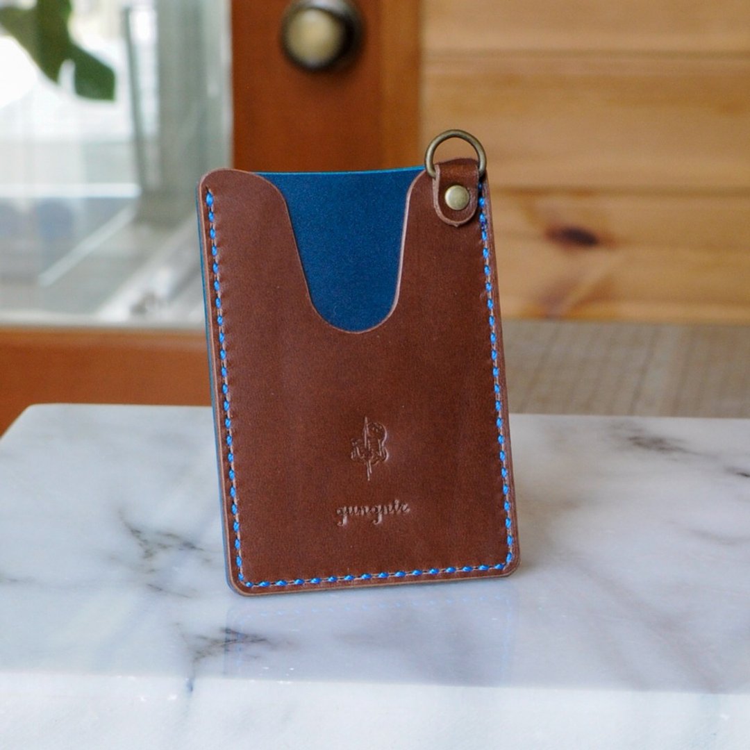 Outing Pass Case B No.3 Buttero - 证件套/卡套 - 真皮 咖啡色