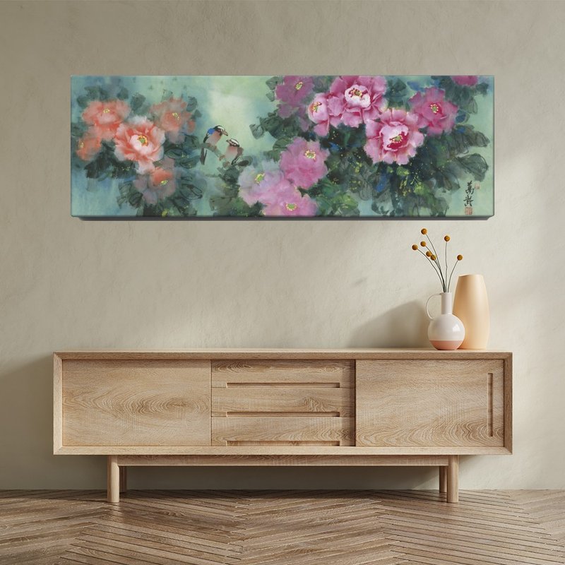 富贵白头–邢万龄艺术微喷数位版画 - 海报/装饰画/版画 - 其他材质 绿色