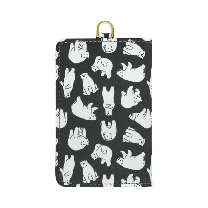 【ekax】极简防盗轻卡夹(图绘白熊) - 证件套/卡套 - 其他人造纤维 