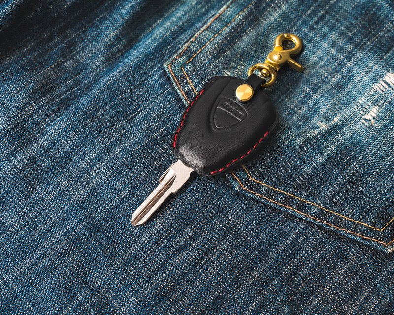 杜卡迪 Ducati Monster 821 Diavel 797 机车钥匙包钥 - 钥匙链/钥匙包 - 真皮 黑色