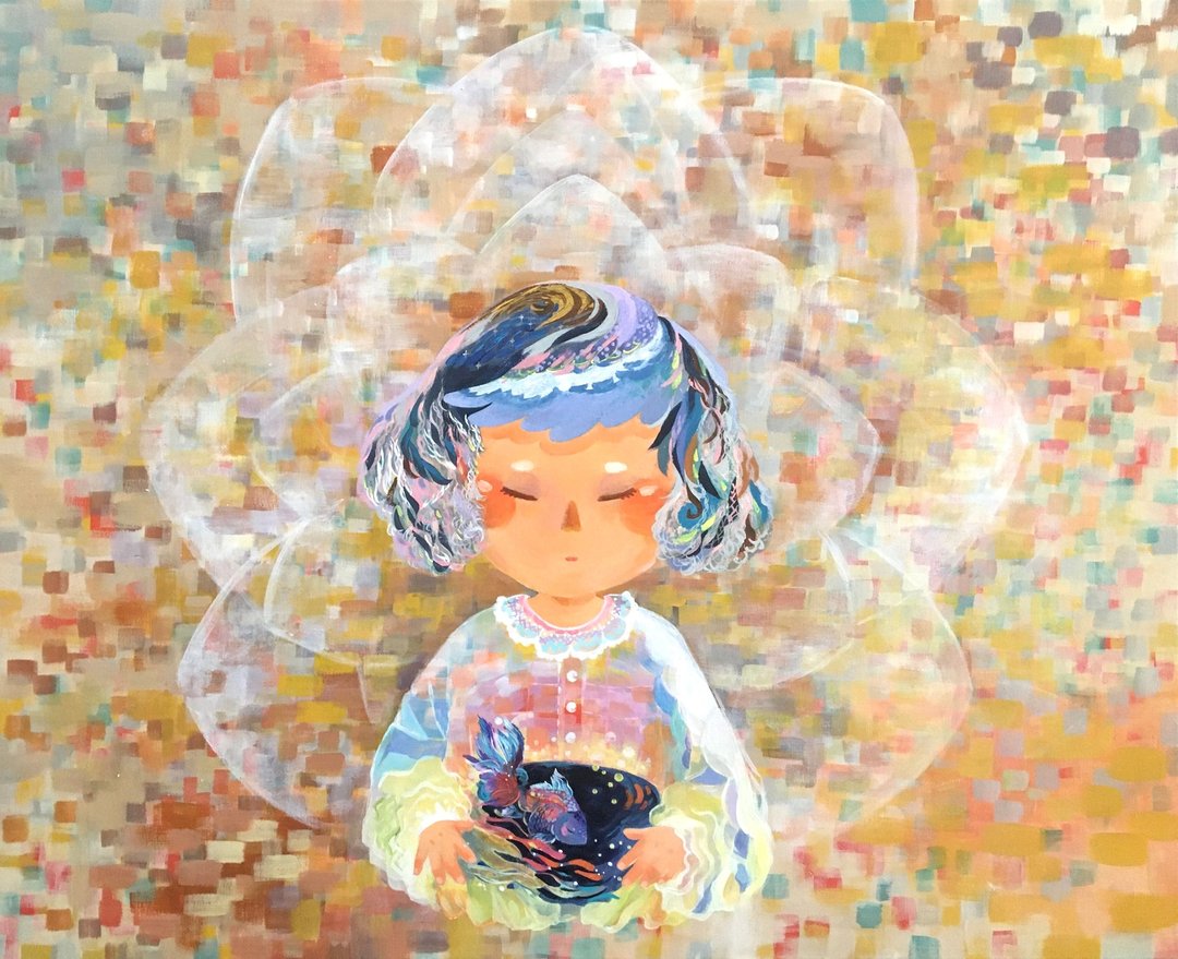 【复制画】梦行宇宙 Enter the kaleidoscope universe - 海报/装饰画/版画 - 棉 