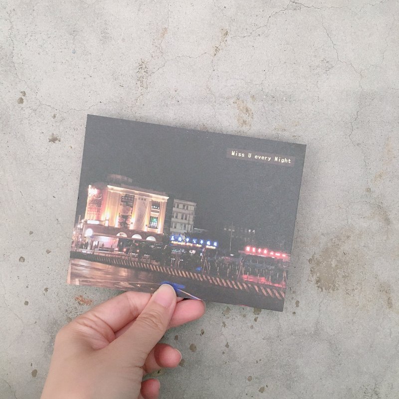 Miss U every Night 明信片 想见你*妳 摄影日常/文 - 卡片/明信片 - 纸 