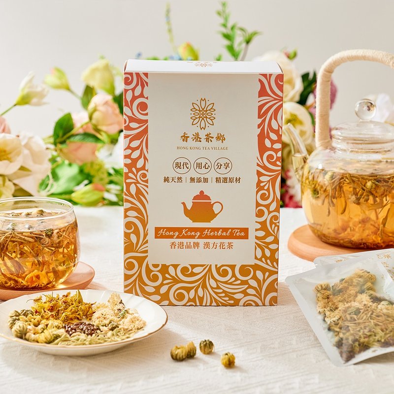 亮眼明目花茶 (12包/盒) 金银花 铁皮石斛花 胎菊 决明子 花茶包 - 茶 - 其他材质 