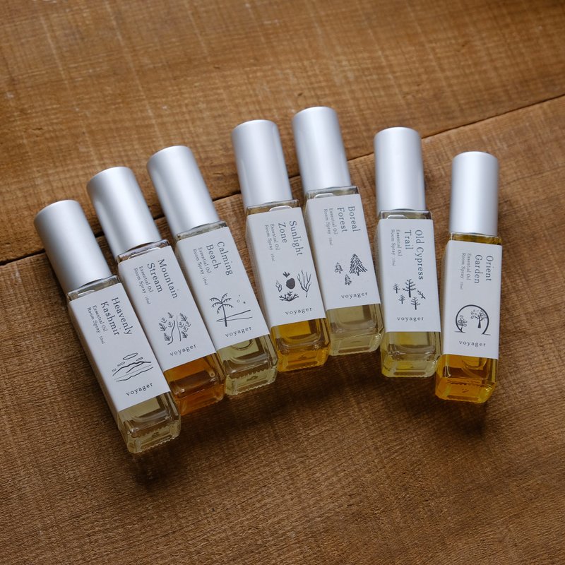随身瓶 | 天然精油香氛喷雾 | 10ml | voyager - 香薰/精油/线香 - 玻璃 银色