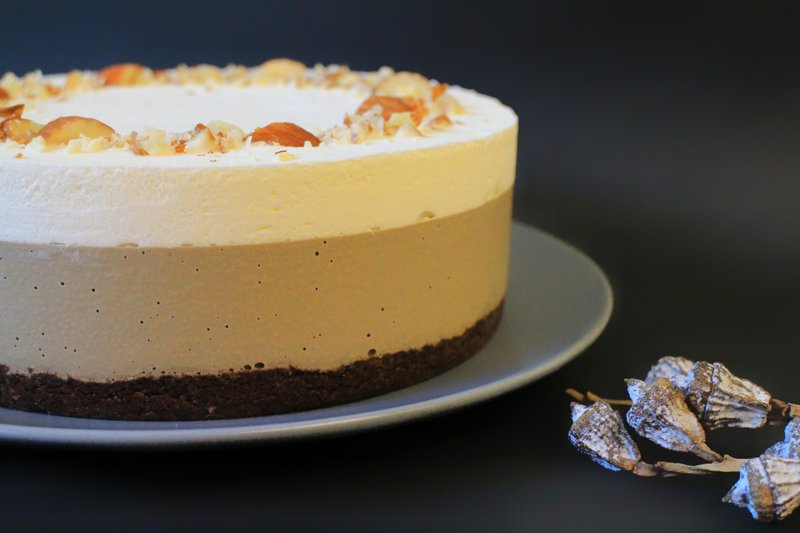 【生酮甜点】焙茶生奶酪│六寸│生酮蛋糕 生酮饮食 低碳 低醣 - 蛋糕/甜点 - 新鲜食材 卡其色