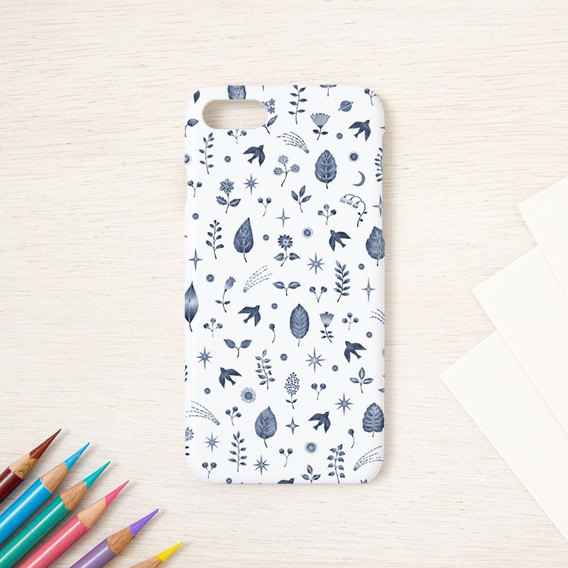 一件海军蓝。智慧型手机壳雀舞花园 SC-293c - 其他 - 塑料 蓝色