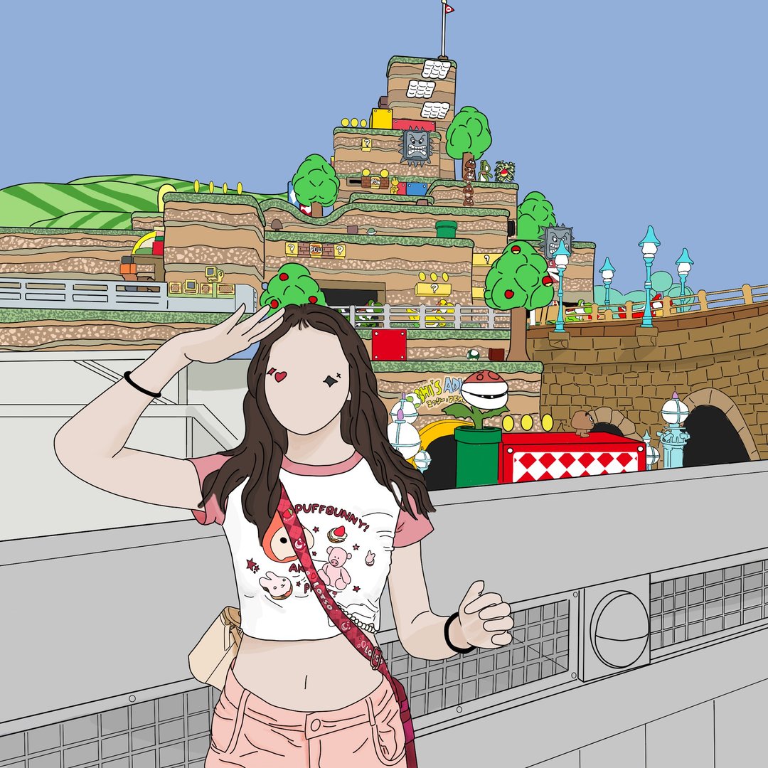 定制化似颜绘/可接急单/免费送背景色/无脸人像画/情侣/结婚/毕业 - 电子手绘真人画像/绘画/插画 - 其他材质 