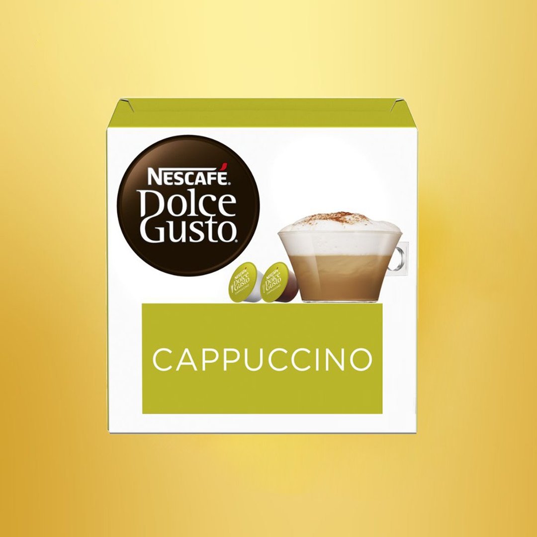 【Dolce Gusto】 雀巢多趣酷思胶囊咖啡卡布奇诺咖啡胶囊16颗X3盒 - 咖啡 - 其他材质 