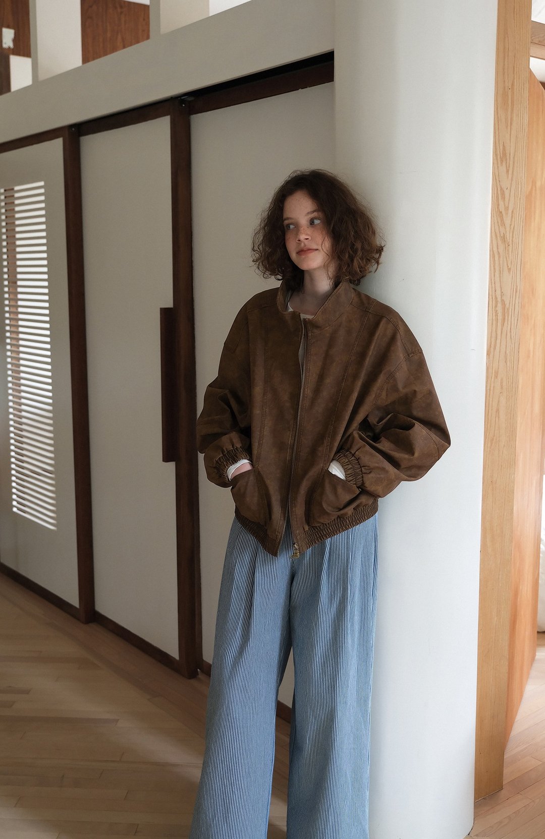 vintage收藏家 中古感皮衣外套 - 女装上衣 - 其他材质 多色