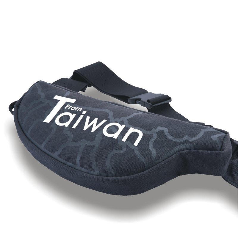 台湾包|台湾造型包|帆布包|斜肩包|单肩包|胸包|环保设计|台湾制 - 侧背包/斜挎包 - 环保材料 黑色