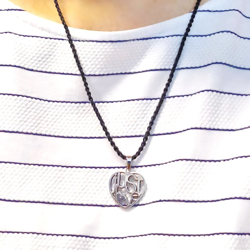 Just Love情侣颈绳 情侣颈链 男女颈绳【自选颜色】TN001 - 项链 - 其他金属 黑色